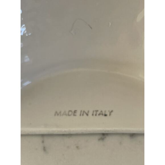 Majolica Half Teapot With Fruit Wall Hanging Made in Italy Vintage - Picture 10 of 12